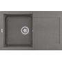 Elleci Easy LGY30048 zlewozmywak granitowy 79x50 cm szary/grafitowy/onyx zdj.1