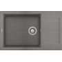 Elleci Easy LGY31048 zlewozmywak granitowy 78x50 cm szary/grafitowy/onyx zdj.1