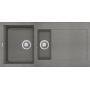 Elleci Easy LGY47548 zlewozmywak granitowy 100x50 cm szary/grafitowy/onyx zdj.1