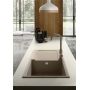 Elleci Easy LGY48043 zlewozmywak granitowy 100x50 cm beżowy zdj.4