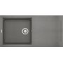 Elleci Easy LGY48048 zlewozmywak granitowy 100x50 cm szary/grafitowy/onyx zdj.1