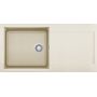 Elleci Easy LGY48062 zlewozmywak granitowy 100x50 cm biały zdj.1