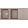 Elleci Easy LGY50043 zlewozmywak granitowy 116x50 cm beżowy zdj.1