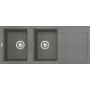 Elleci Easy LGY50048 zlewozmywak granitowy 116x50 cm szary/grafitowy/onyx zdj.1