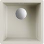 Elleci Dynamo LGZ10239FIXCI zlewozmywak granitowy 45.6x45.6 cm biały zdj.1