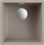 Elleci Dynamo LGZ10243FIXCI zlewozmywak granitowy 45.6x45.6 cm beżowy zdj.1