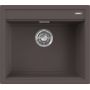 Elleci Best LKB10587 zlewozmywak granitowy 57x51 cm brązowy zdj.1