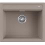 Elleci Best LKB10589 zlewozmywak granitowy 57x51 cm beżowy-brązowy zdj.1