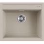 Elleci Best LKB10595 zlewozmywak granitowy 57x51 cm beżowy zdj.1