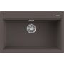 Elleci Best LKB13087 zlewozmywak granitowy 79x51 cm brązowy zdj.1