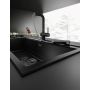 Elleci Best LKB36086 zlewozmywak granitowy 86x51 cm czarny zdj.5