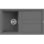 Elleci Best LKB40099 zlewozmywak granitowy 86x51 cm szary/grafitowy/onyx zdj.1