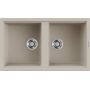 Elleci Best LKB45095 zlewozmywak granitowy 86x51 cm beżowy zdj.1