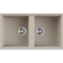 Elleci Best LKB45095BSO zlewozmywak granitowy 83.6x48.8 cm beżowy zdj.1