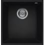 Elleci Quadra LKQ10086BSO zlewozmywak granitowy 44x38 cm czarny zdj.1