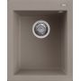 Elleci Quadra LKQ10089 zlewozmywak granitowy 50x41 cm brązowy zdj.1