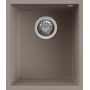 Elleci Quadra LKQ10089BSO zlewozmywak granitowy 44x38 cm brązowy zdj.1