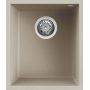 Elleci Quadra LKQ10095BSO zlewozmywak granitowy 44x38 cm beżowy zdj.1