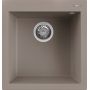 Elleci Quadra LKQ10289 zlewozmywak granitowy 50x47 cm brązowy zdj.1