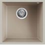 Elleci Quadra LKQ10295BSO zlewozmywak granitowy 44x44 cm beżowy zdj.1