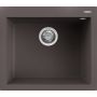 Elleci Quadra LKQ10587 zlewozmywak granitowy 57x50 cm brązowy zdj.1