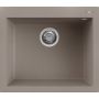 Elleci Quadra LKQ10589 zlewozmywak granitowy 57x50 cm brązowy zdj.1