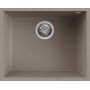 Elleci Quadra LKQ10589BSO zlewozmywak granitowy 54x44 cm brązowy zdj.1