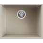 Elleci Quadra LKQ10595BSO zlewozmywak granitowy 54x44 cm beżowy zdj.1