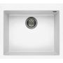 Elleci Quadra LKQ10596 zlewozmywak granitowy 57x50 cm biały zdj.1