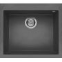 Elleci Quadra LKQ10599 zlewozmywak granitowy 57x50 cm szary/grafitowy/onyx zdj.1