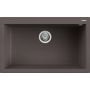 Elleci Quadra LKQ13087 zlewozmywak granitowy 79x50 cm brązowy zdj.1