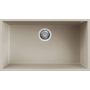 Elleci Quadra LKQ13095BSO zlewozmywak granitowy 76x44 cm beżowy zdj.1