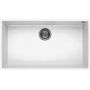 Elleci Quadra LKQ13096BSO zlewozmywak granitowy 76x44 cm biały zdj.1