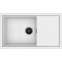 Elleci Sintesi LKS41096 zlewozmywak granitowy 86x50 cm biały zdj.1