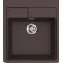 Elleci Spazio LKS60087XLP zlewozmywak granitowy 66.5x60 cm zdj.1