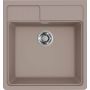 Elleci Spazio LKS60089 zlewozmywak granitowy 63.5x60 cm beżowy zdj.1