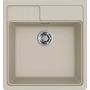 Elleci Spazio LKS60095 zlewozmywak granitowy 63.5x60 cm beżowy zdj.1