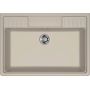 Elleci Spazio LKS90095 zlewozmywak granitowy 90x63.5 cm beżowy zdj.1