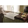 Elleci Spazio LKS90096XLP zlewozmywak granitowy 90x66.5 cm biały zdj.4