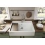 Elleci Spazio LKS90096XLP zlewozmywak granitowy 90x66.5 cm biały zdj.6