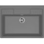 Elleci Spazio LKS90099XLP zlewozmywak granitowy 90x66.5 cm szary/grafitowy/onyx zdj.1