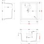 Elleci Zen LKZ10286 zlewozmywak granitowy 45.6x45.6 cm czarny zdj.2