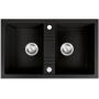 Ferro Mezzo II DRGM24878HA zlewozmywak granitowy 78x48 cm szary/grafitowy/onyx zdj.1