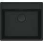 Franke Maris 1140693516 zlewozmywak granitowy 56x51 cm czarny zdj.1