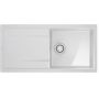 Franke Mythos MYK 1240745380 zlewozmywak ceramiczny 100x50 cm biały zdj.1