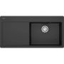 Franke Mythos MYK 1240749507 zlewozmywak granitowy 100x51 cm czarny zdj.1