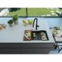 Franke Kanon 1250740836 zlewozmywak granitowy 76x46 cm szary/grafitowy/onyx zdj.3