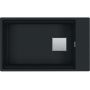 Franke Kanon 1250749671 zlewozmywak granitowy 76x46 cm czarny zdj.1