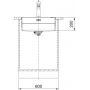 Franke Box 1270749856 zlewozmywak stalowy 53x51 cm stal zdj.3