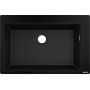 Hansgrohe S 51 43313170 zlewozmywak granitowy 77x51 cm czarny zdj.1